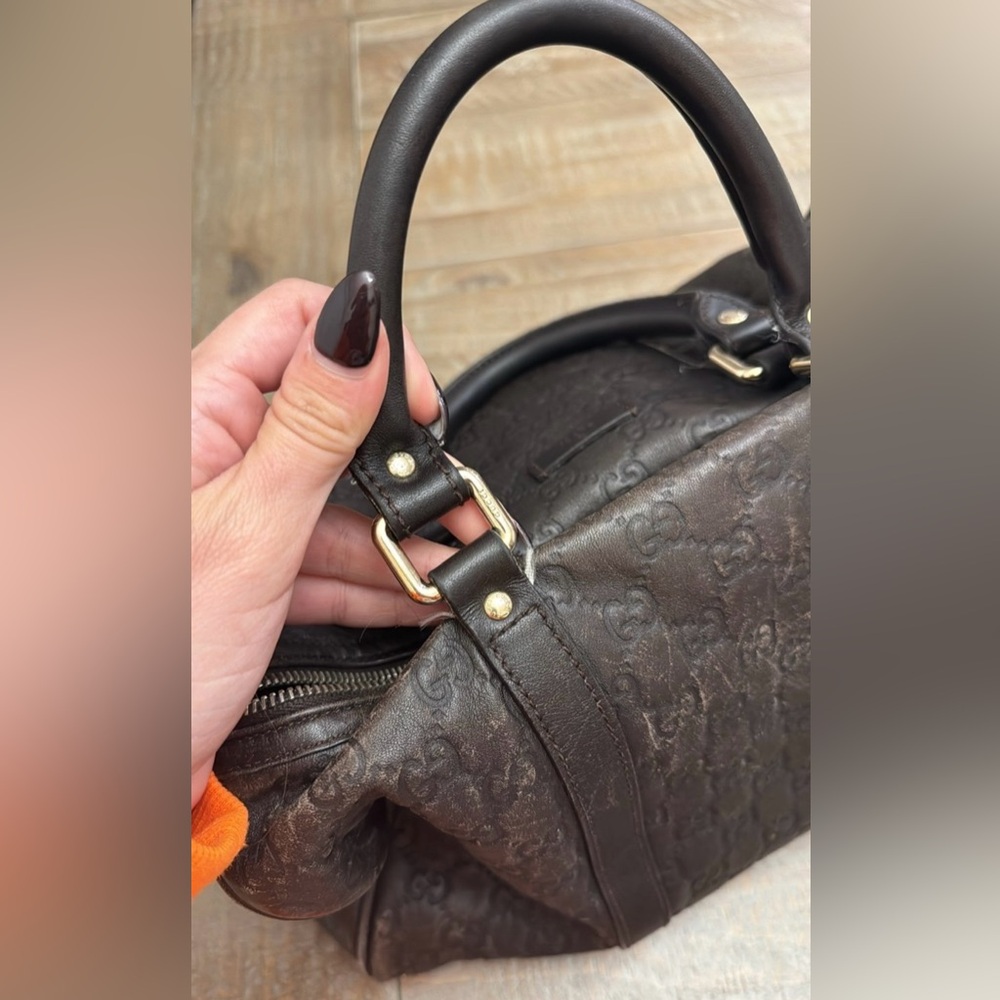 Gucci Boston Brown Bag - Picture 12 of 12